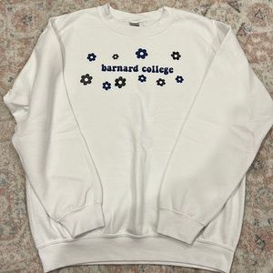 Barnard College sweatshirt size medium